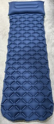 GEEDIAR Aufblasbare Isomatte Ultraleichte Campingmatratze mit Kissen, (xl)