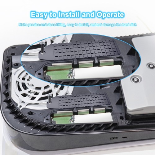 Hard Drive Radiator Dual Silicone Sheet for M.2NVME SSD Heatsink - Afbeelding 3 van 8