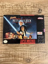 Super Star Wars Return of the Jedi JVC SNES CIB Complete w/ Inserts Near Mint