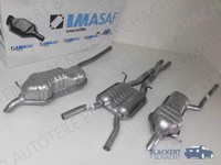 Imasaf Auspuffset Ab Kat für Audi A6+Avant Quattro 2.8 V6 C5 1997-2001|MSD+2ESD
