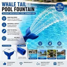 Backyard Pool Nozzle Part, 3/4 Water Display Fan Pool Water Display Nozzle