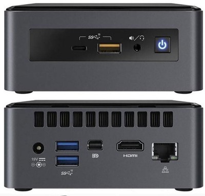 Intel NUC8 Mini PC i5 8259U RADEON RX540 8GB 256 GB USB-C WiFi HDMI Win11