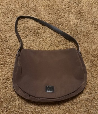 VTG Women's DKNY City Brown Satchel Bag Shoulder Purse Vintage