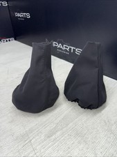 New 01-06 Bmw E46 M3 Shift Knob Shifter Parking Boots Suede Style Black New 01-06 Bmw E46 M3 Shift Knob Shifter Parking Boots Suede Style Black