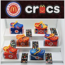 2026 McDonald's Happy Meal All American Game x Crocs Key Chain Complete Set of 6