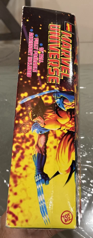 Figura de acto de apocalipsis Meteor Might Edición Deluxe Universe de 10" ToyBiz sin usar, en caja sellada Foto 4 de 4