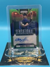 2025 Panini Prizm - GABRIEL HUGHES - Sensational Signatures AUTO - Green Prizm