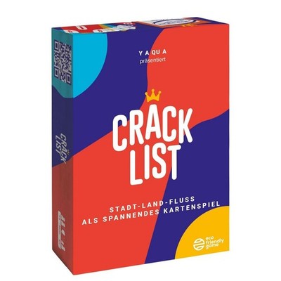 Crack List - Rasantes Familien- & Partyspiel für 2-8 Spieler - 30 Min.