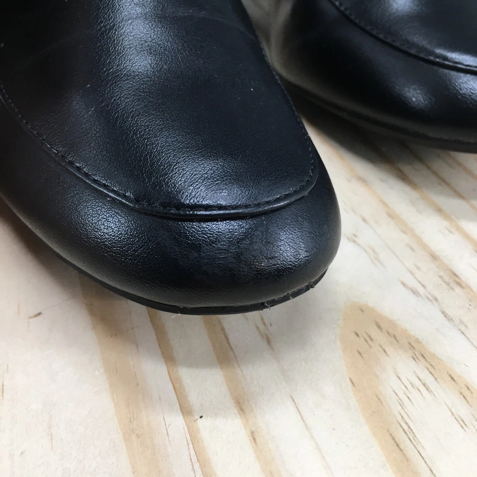 LifeStride Tacones Mujer 9.5M Negro Trixie Pump Mocasines Sin Cordones Imitación Cuero Foto 4 de 4