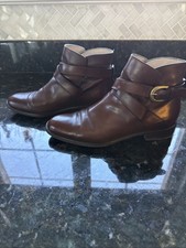 Bally Tubai Brown Leather Ankle Boots Size 39...