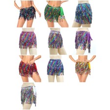 Belly Dance Skirt Hip Skirt Waist Chain Dance Hip Scarf Belt Dangling Sequins