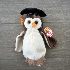 Beanie Babies Wise The Owl Toy