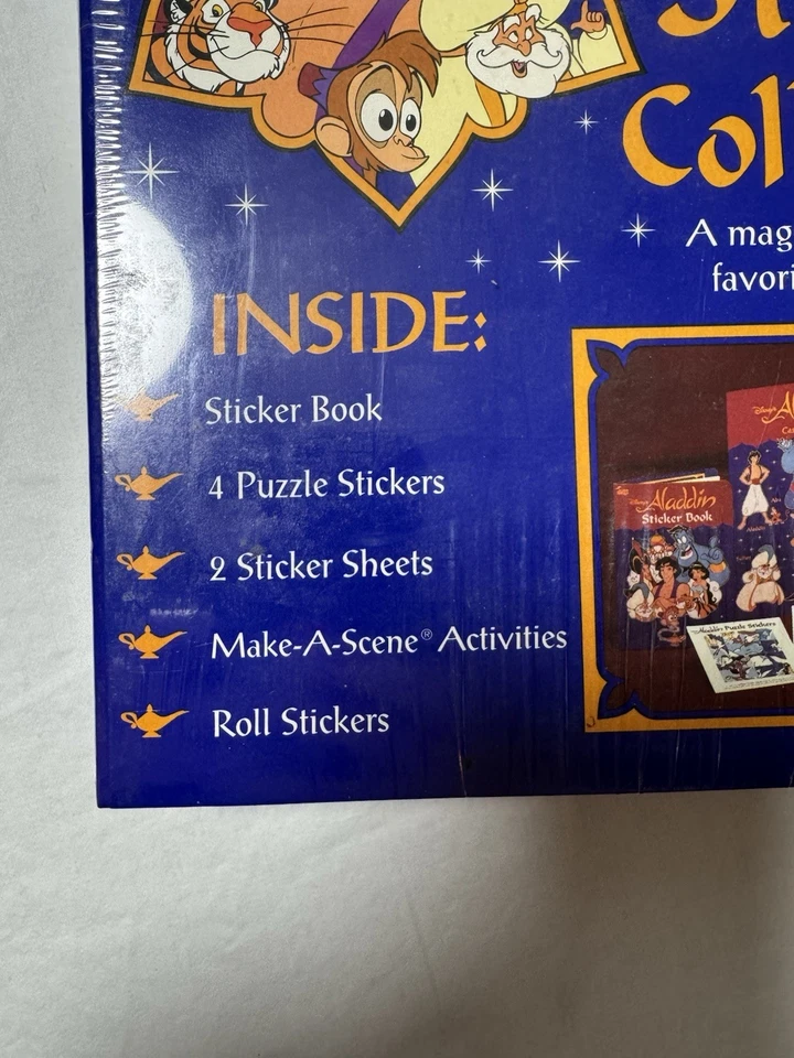 Pegatinas Aladdin de Disney La Colección Definitiva de Pegatinas Selladas De Colección Foto 2 de 4