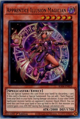 Apprentice Illusion Magician LED6-EN007 NM Super Rare