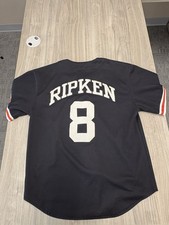 Starter Baltimore Orioles Cal Ripken Jr. MLB Jersey Black Size M