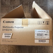 Canon LV-8227A 2500 Lumen WXGA HDMI Projector Only 29 Lamp Hours Tested Complete