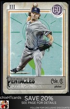 Gerrit Cole 2021 Topps Gypsy Queen Tarot of the Diamond #TOD-4 New York Yankees