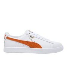 PUMA Clyde Base Lace Up Mens White Sneakers Casual Shoes 39009110