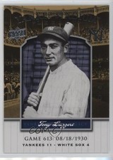 2008 Upper Deck Yankee Stadium Legacy Tony Lazzeri #YSL613 HOF 2k3