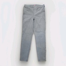 SPANX Leggings Women's Medium Jean-ish Ankle Denim Gray Back Pockets Stretch