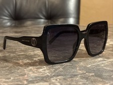 MARC JACOBS MARC 646/S 008A WJ Sunglasses Black Frame Gray Polarized Lens 57mm