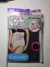 Womens Maidenform Flexees Black Firm High Waist Brief Panty Size 3XL 1PK NWT