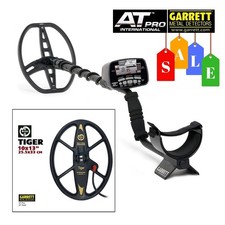 PROMO METAL DETECTOR AT PRO GARRETT + PIASTRA TIGER 10x13" MARS MD CERCAMETALLI