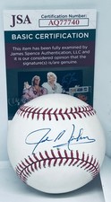 Joe Manchin West Virginia Senator signed Official MLB Baseball autographed JSA