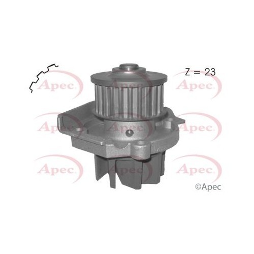 Fiat Seicento / 600 Wasserpumpe 187 1997-2010 AWP1501-image