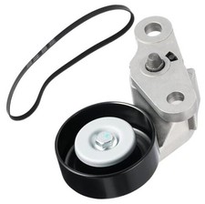 A/C Serpentine Drive Belt 90K-38159 Tensioner Kit Compatible with Chevy Tahoe