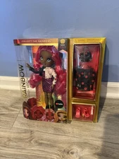 Rainbow High EMI VANDA Doll Series 3 Daria Roselyn (Pink) Fashion w/2 Outfits