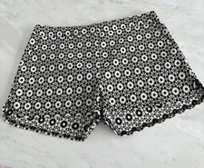 G21 black and white festival Y2K summer holiday shorts Size 10
