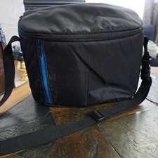 Similac Waterproof Bottle Insulation Bag-Black Blue Inside-New Without Tags