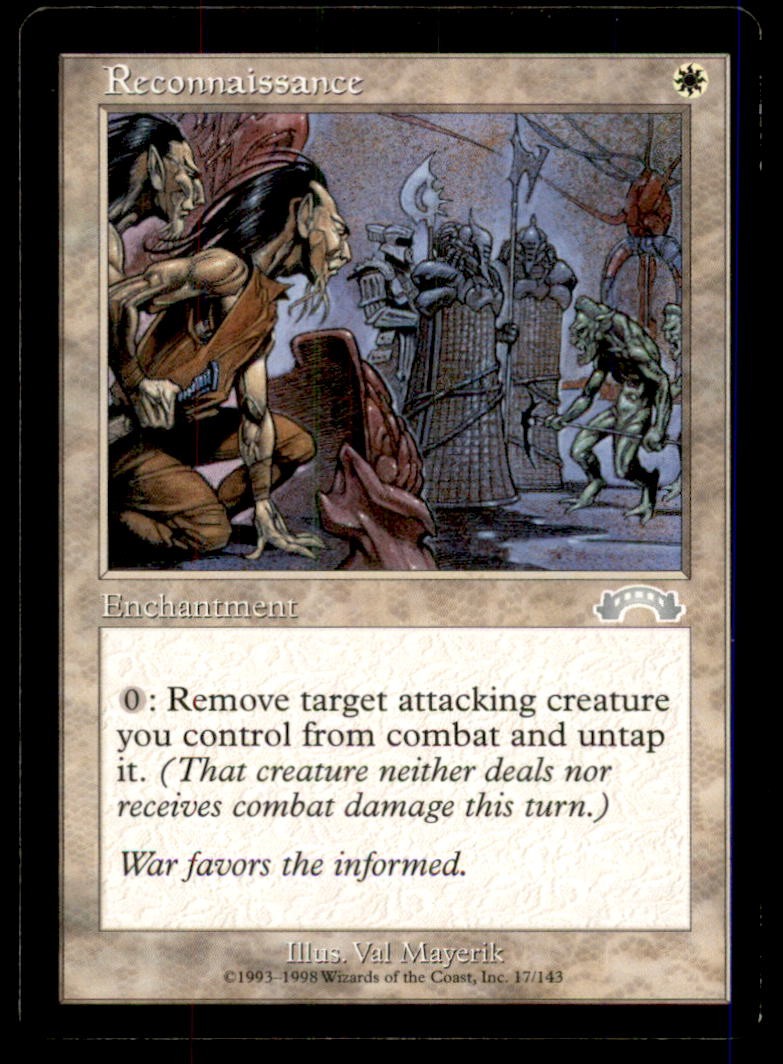 Reconnaissance LP Light Play Exodus MTG [12259]