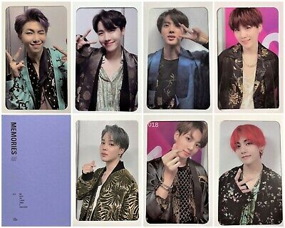 BTS Bangtan Memories of 2018 Blu-ray Limited Official Photocard Photo Card  PC | eBay