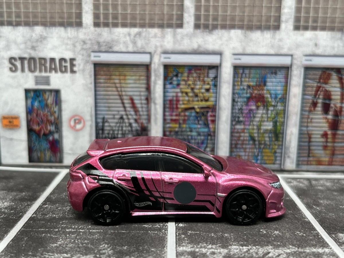 Hot Wheels Subaru WRX STI Pink New Out of 2025 Nightburnerz 5 Pack