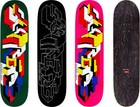 Supreme Delta Logo Skateboard Deck Set F/W 19