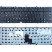 DE - Schwarz Tastatur Keyboard kompatibel für Schenker XMG P702 Pro (P170HM)