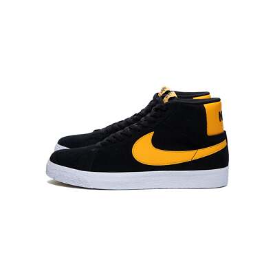Nike SB Zoom Blazer Mid Black University Gold Yellow 864349-009