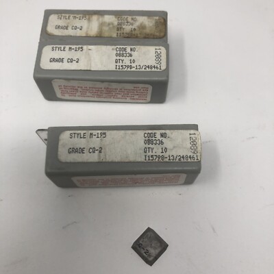 (3x10packs) NEW RTW M-195 Carbide Inserts Grade CQ-2