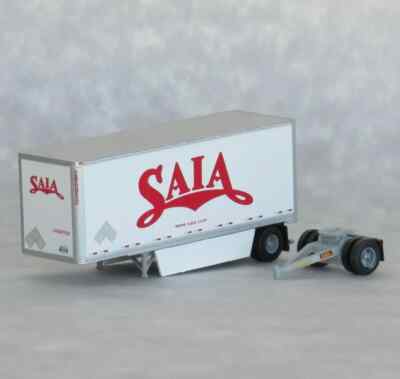 N Trainworx 42892-03 SAIA 28  Pup Trailer #287321