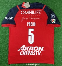 Puma Men's POCHO Chivas GDL Alter Authentic Soccer Jersey, 705285 01, Size XL