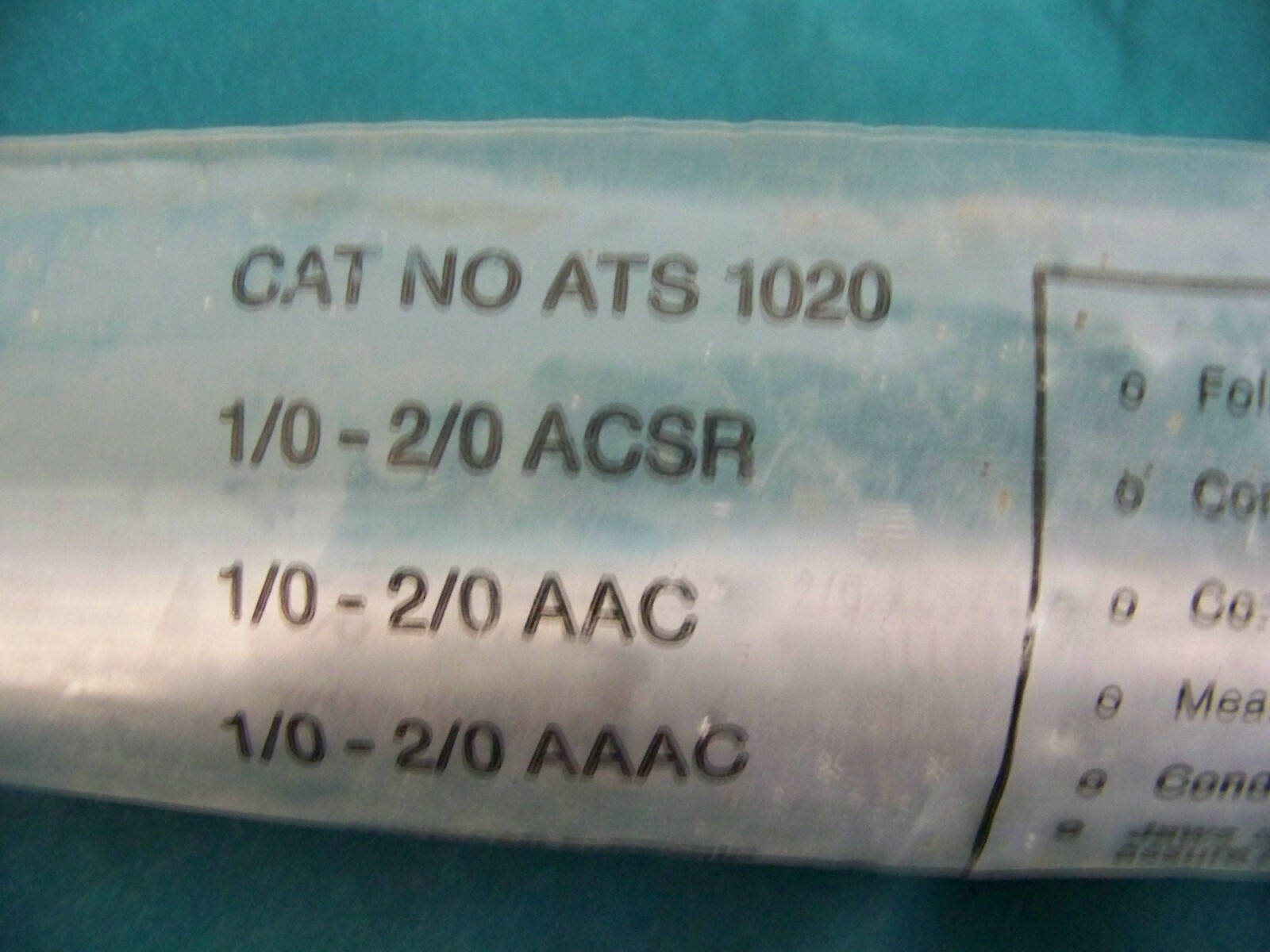*NEW* BLACKBURN AUTOSET SPLICE ATS1020 02736502 for 1/02/0 ACSR