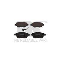 Bremsbelagsatz, Scheibenbremse NK 222364 FüR Fiat Lancia Opel Vauxhall