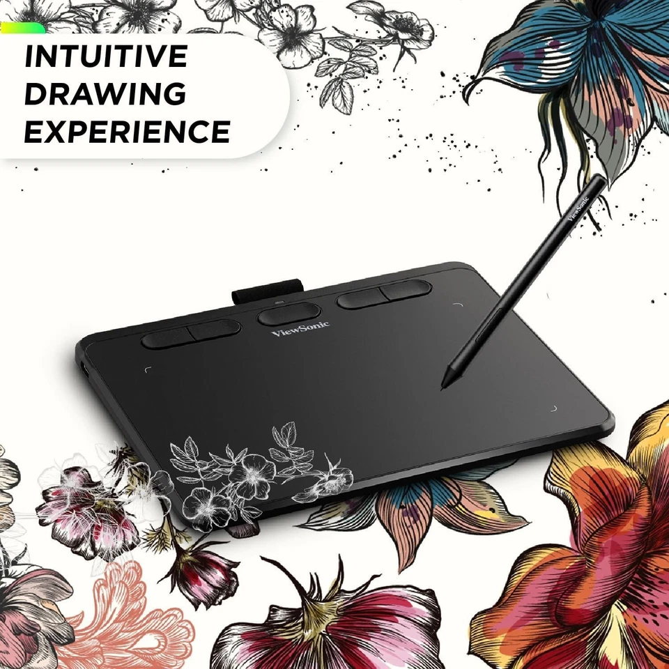PF720 Graphics Drawing Tablet, 7 Inches, Portable Versatile - Image 2 of 4