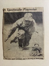 Eddie Miller Boston Bees 1939 Sporting News Baseball 4X5 Panel