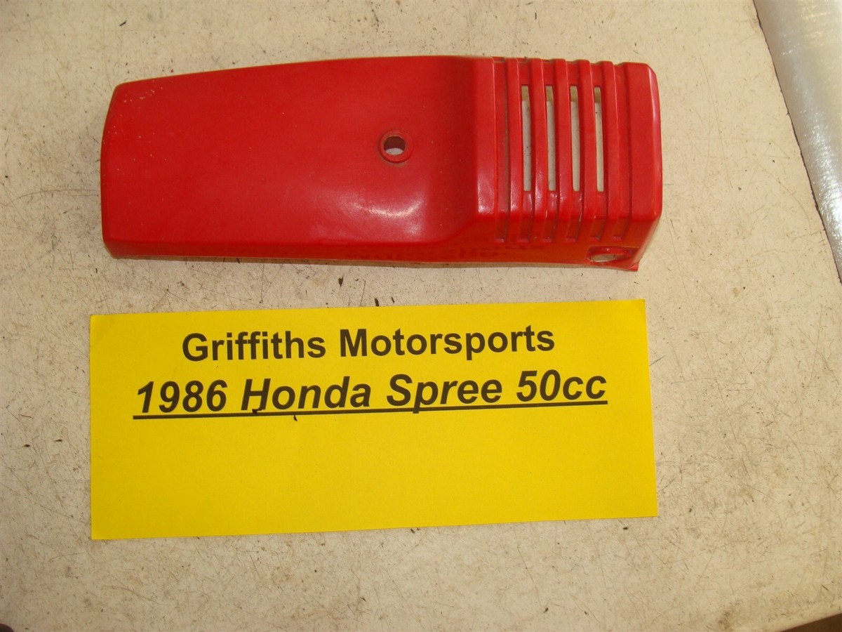 86 HONDA SPREE NQ50 scooter moped 84 85 87 red front nose cover