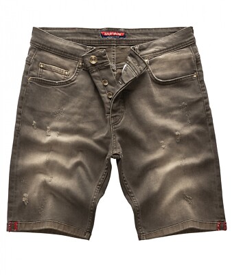 Rock Creek Herren Jeans Short Kurze Bermuda Shorts Hose Denim Stonewashed M50