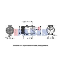 Kompressor Klimaanlage Passend FüR Jeep Cherokee KJ XJ Grand WJ WG