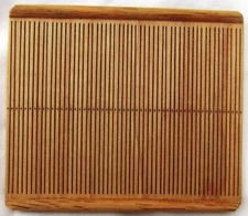 Beading Loom Weaving Heddle (Double Warp Thread) 50 bead rows John Lotter Style